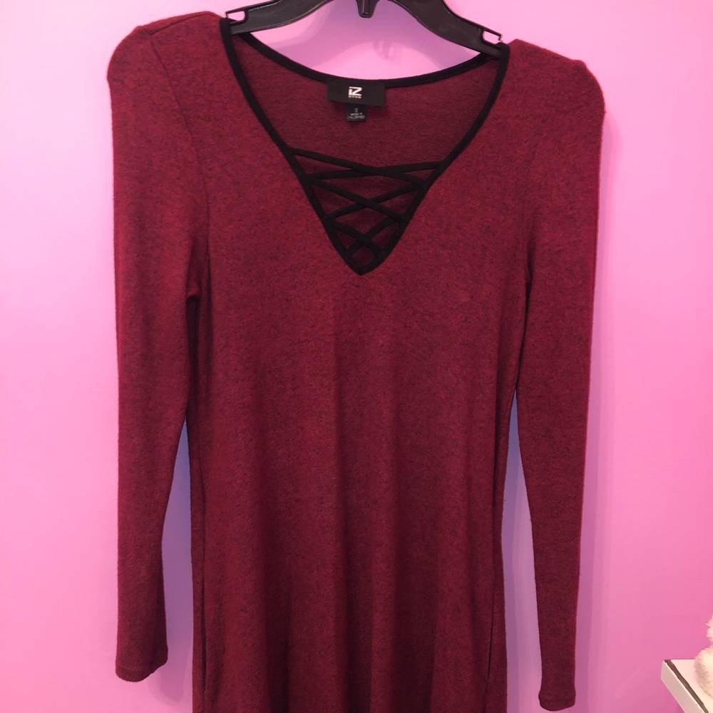 Maroon dress